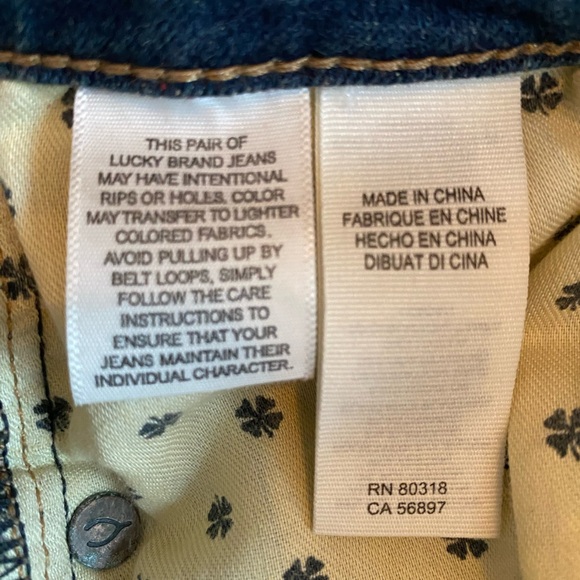 Lolita Skinny Distressed Lucky Brand Jeans. Size 28. - Picture 10 of 15
